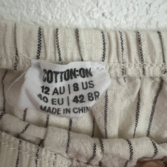 Cotton On White Striped Maxi Skirt - Picture 3 of 4